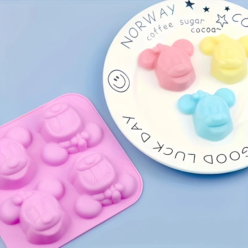 Soap Making Tray - 1pc Minnie cartoon mold, ideal for