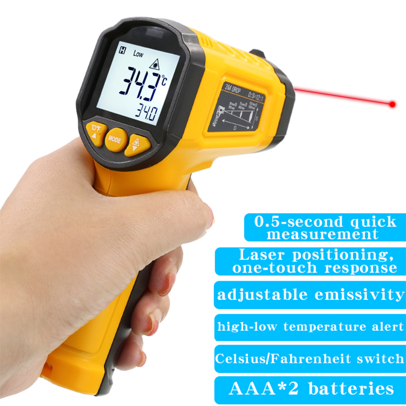 Soap Making Thermometer - TS600 Infrared Non-Contact HYTAIS Thermometer Handheld