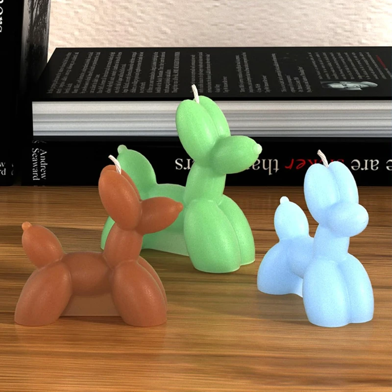 Soap Making Silicone Molds - Balloon Dog Silicone Mold, Puppy Silicone