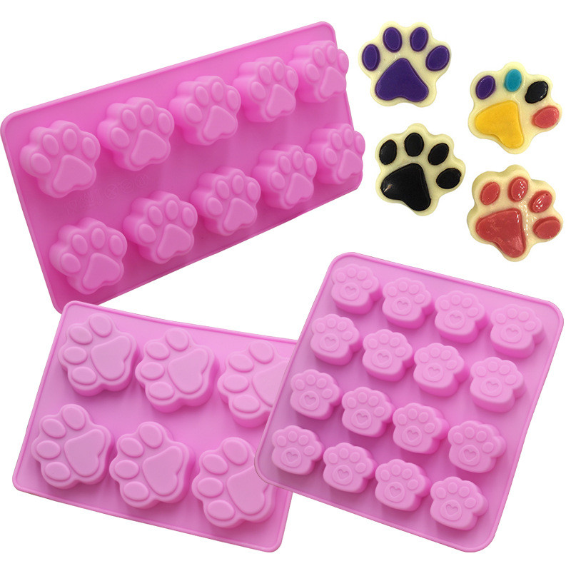 Soap Making Tray - Cat Claw Shape Chocolate Silicone Mold