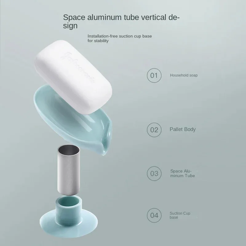 Drain Soap Holder Leaf Shape S - đánh giá và giá Soap Making Tray