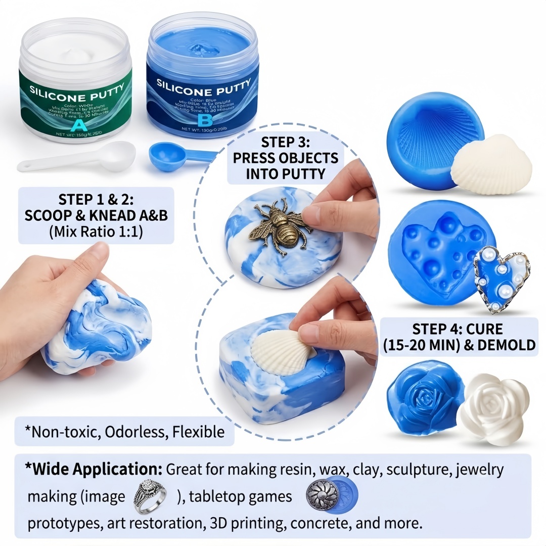 Silicone Putty Mold Making Sup - đánh giá và giá Soap Making Silicone Molds