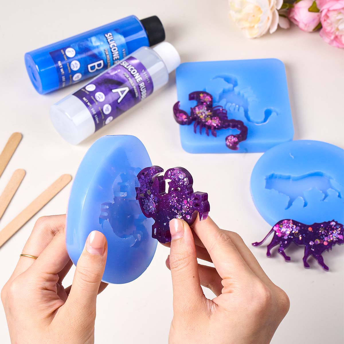 118ml/296ml Silicone Mold Maki - đánh giá và giá Soap Making Kits