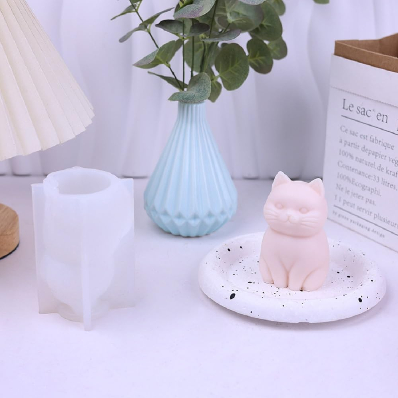 3D Fat Cat  Animal Silicone Ca - đánh giá và giá Soap Making Animal Fat
