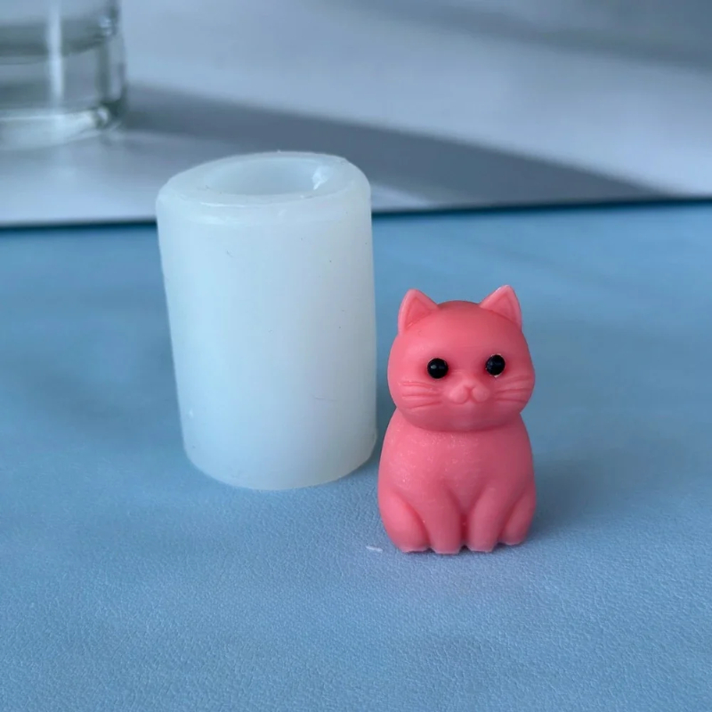 3D Fat Cat  Animal Silicone Ca - đánh giá và giá Soap Making Animal Fat