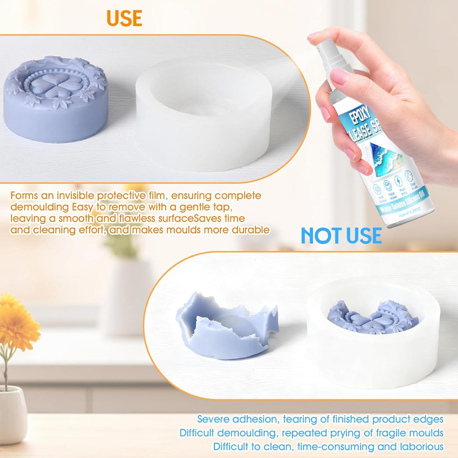 100ml Silicone Release Spray E - đánh giá và giá Soap Making Kits