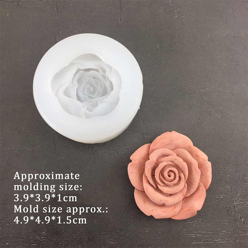 3D Rose Flower Shape Leaf Sili - đánh giá và giá Soap Making Name