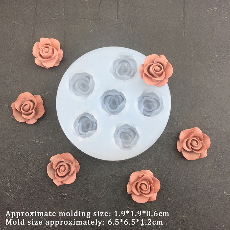 3D Rose Flower Shape Leaf Sili - đánh giá và giá Soap Making Name