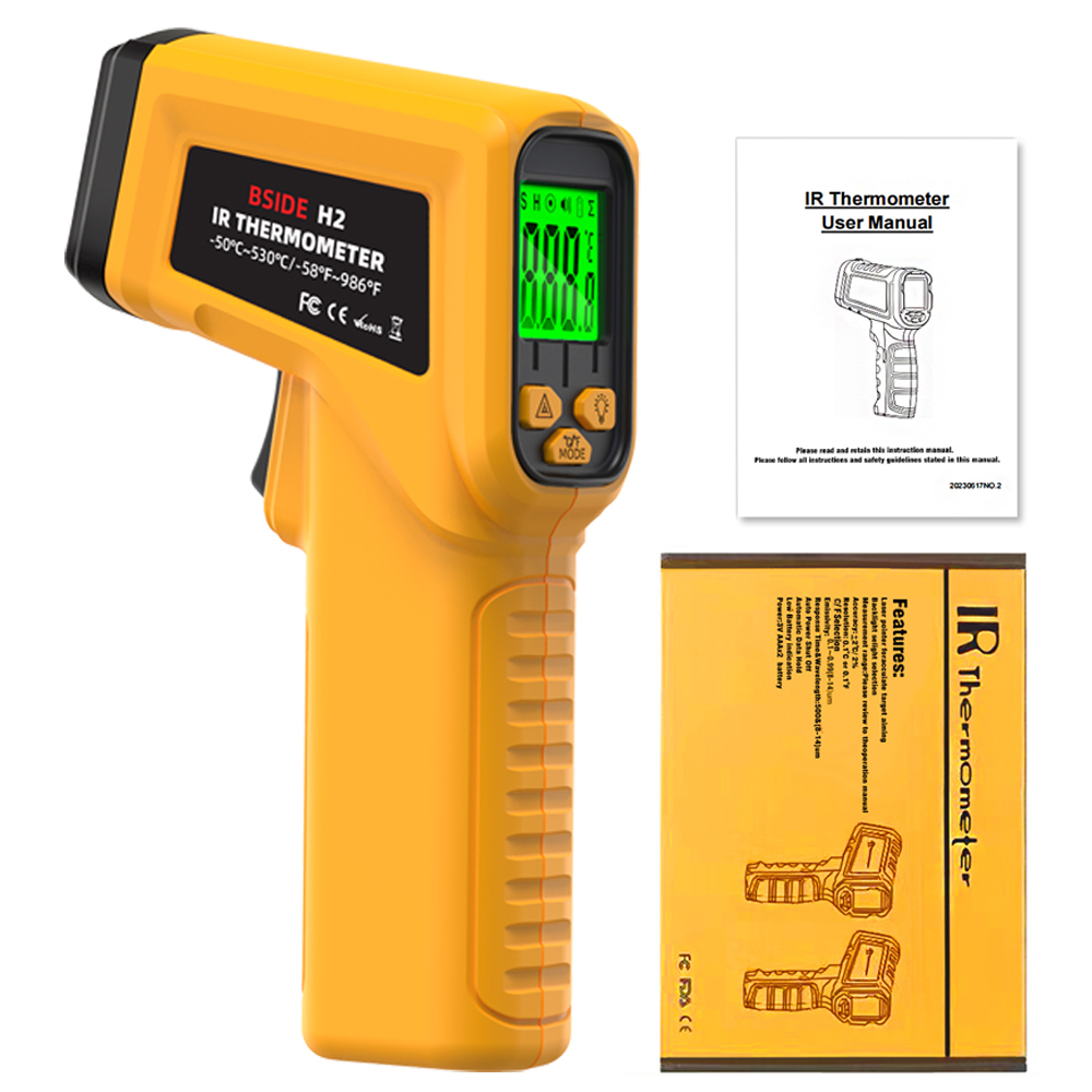 BSIDE Infrared Thermometer H2  - đánh giá và giá Soap Making Thermometer