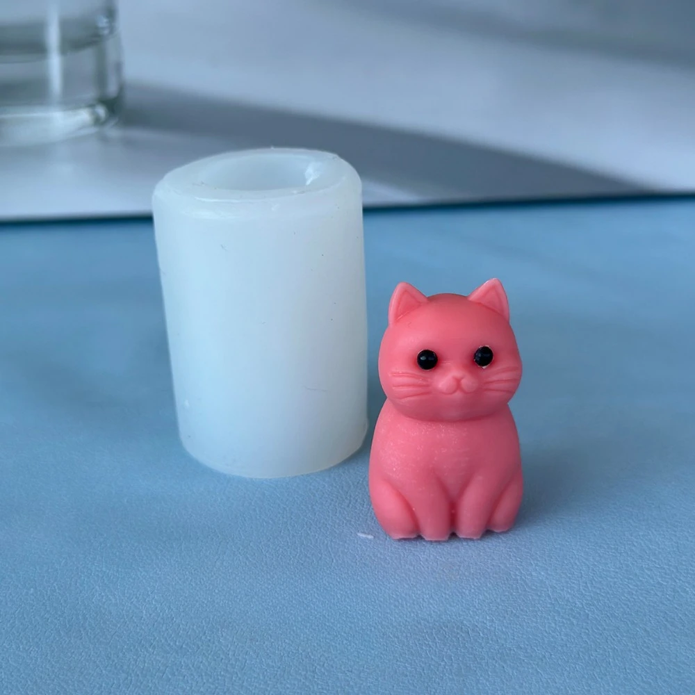 3D fat cat  Animal Silicone Ca - đánh giá và giá Soap Making Animal Fat