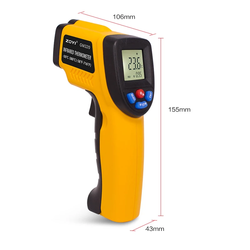 Digital Infrared Thermometer N - đánh giá và giá Soap Making Thermometer