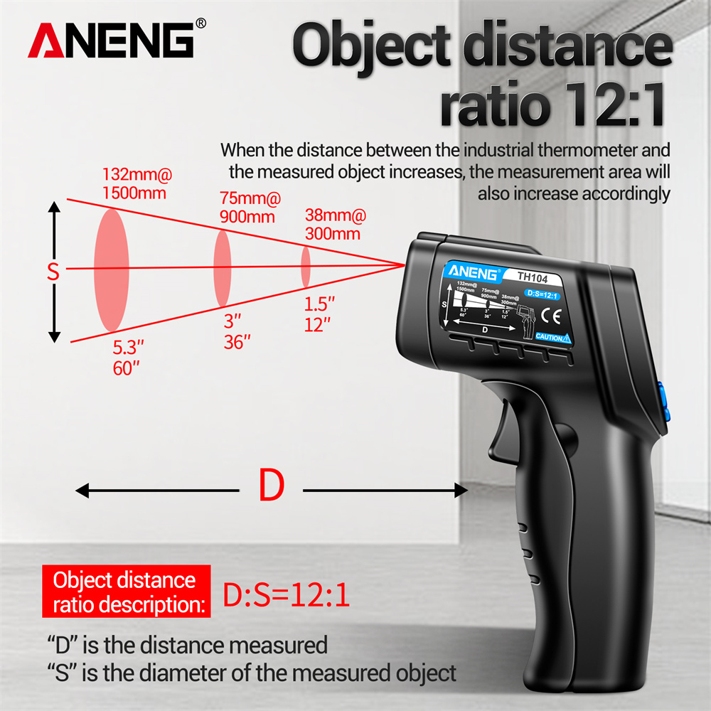 ANENG -50~550℃ Infrared Thermo - đánh giá và giá Soap Making Thermometer