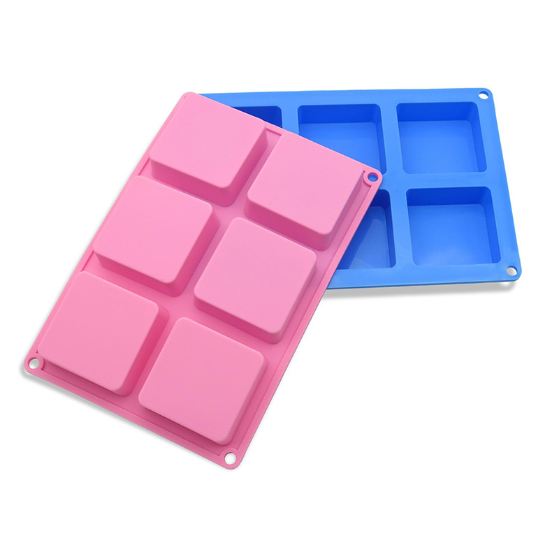 Square Soap Molds 6-Cavity Non - đánh giá và giá Soap Making Name