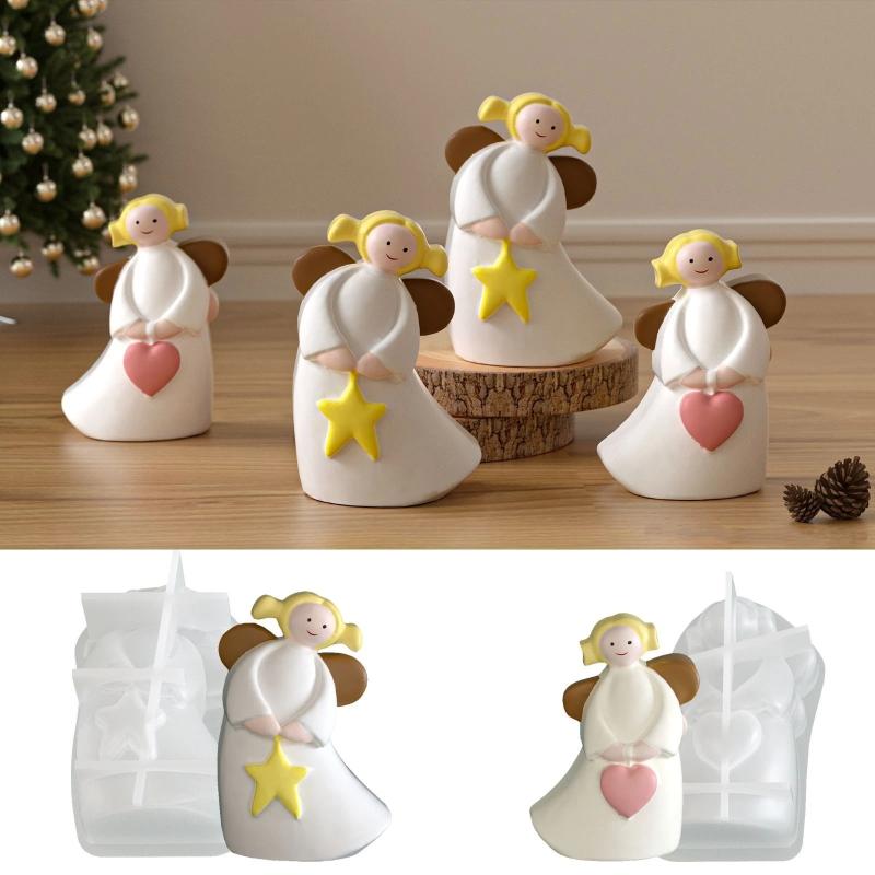 Love Angel Gypsum Mold Candle  - đánh giá và giá Soap Making Kits