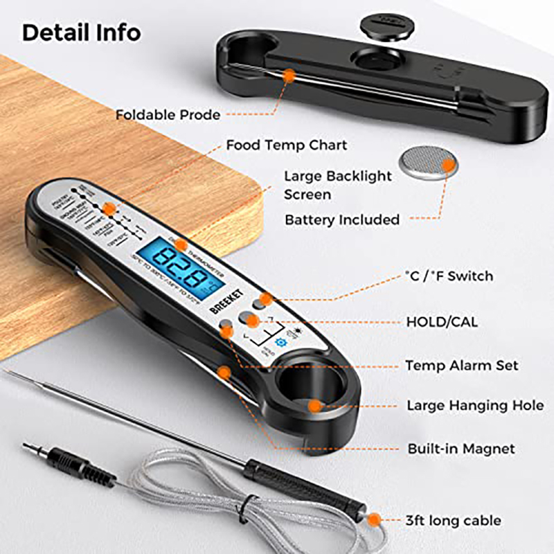 Digital Kitchen Food Thermomet - đánh giá và giá Soap Making Thermometer