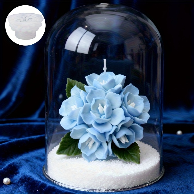 1 Hydrangea Candle Silicone Mo - đánh giá và giá Soap Making Silicone Molds