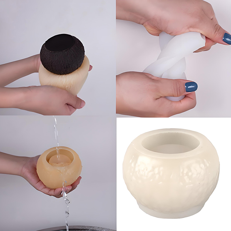 3D Simulation Coconut Silicone - đánh giá và giá Soap Making Kits