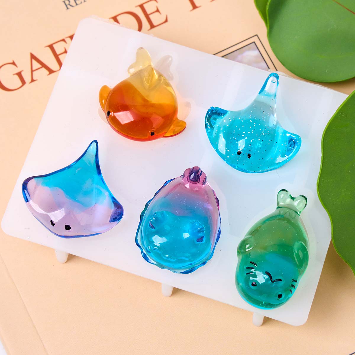 3D Healing Kawaii Manta Ray Wh - đánh giá và giá Soap Making Tray