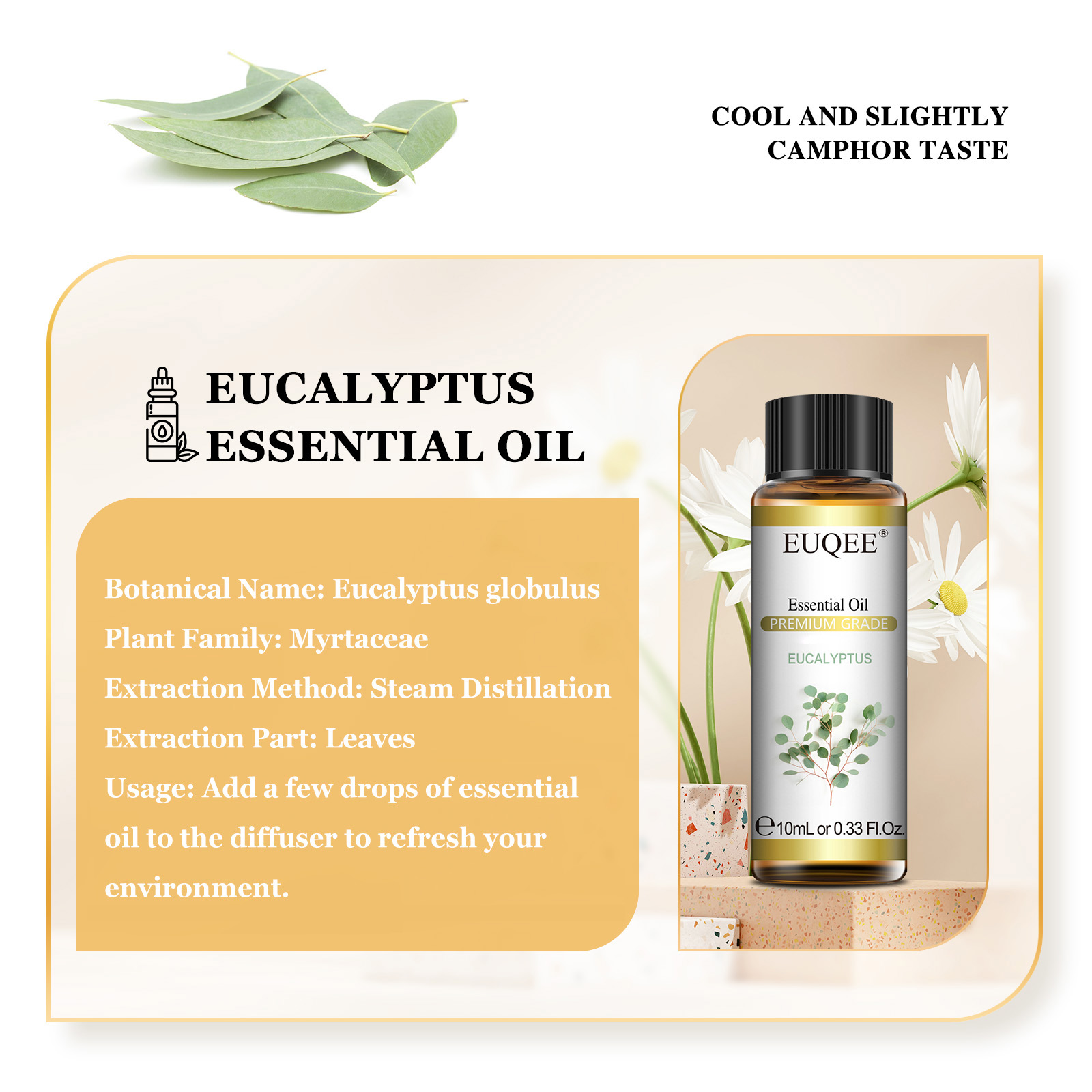 EUQEE 10ML Natural Essential O - đánh giá và giá Soap Making Ingredient