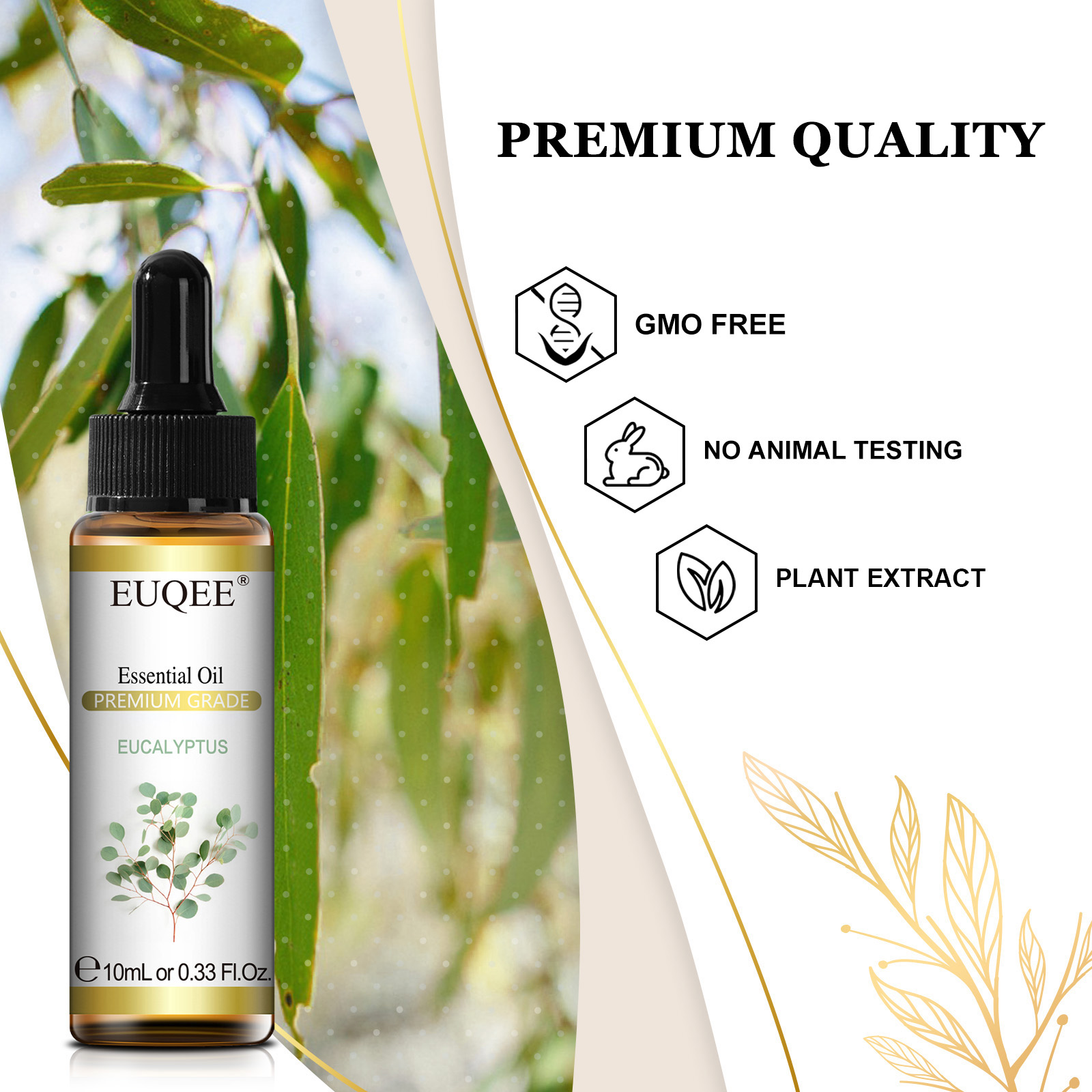 EUQEE 10ML Natural Essential O - đánh giá và giá Soap Making Ingredient
