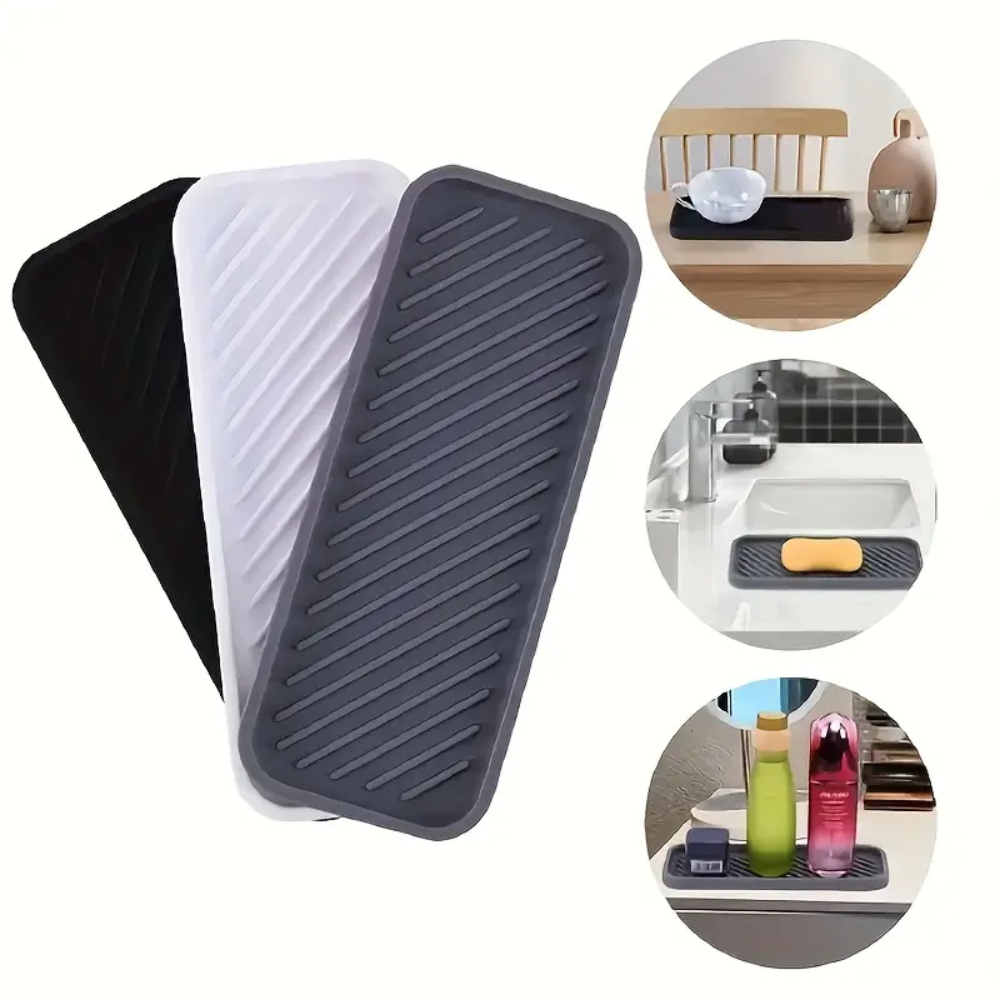 1 Silicone Sink Splash Guard a - đánh giá và giá Soap Making Tray