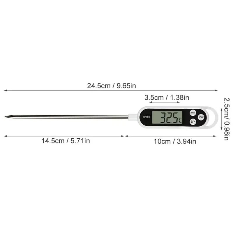 New Design Digital Food Thermo - đánh giá và giá Soap Making Thermometer