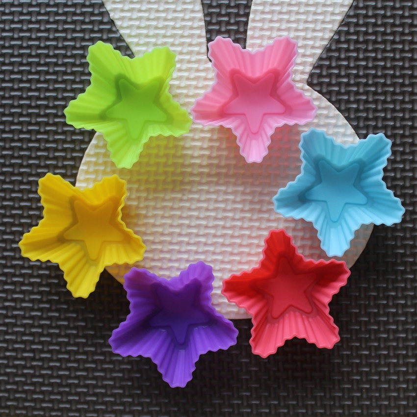 6 Pcs Set Non-Stick Flower Des - đánh giá và giá Soap Making Kits