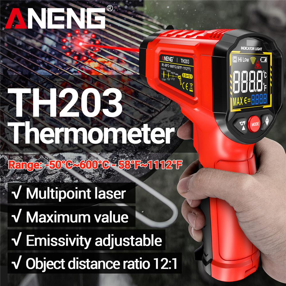 ANENG TH203 Smart Industrial I - đánh giá và giá Soap Making Thermometer