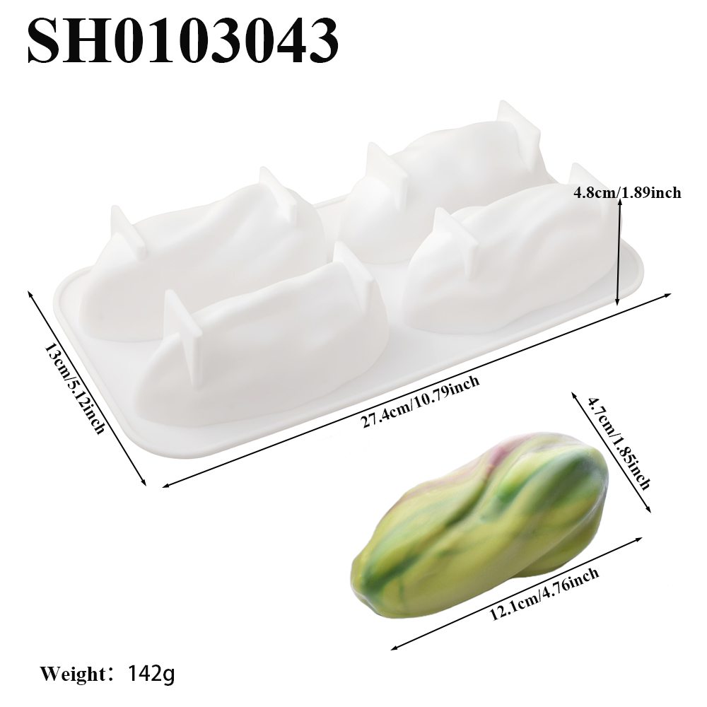4 or 9-Cell Pistachio Design S - đánh giá và giá Soap Making Kits