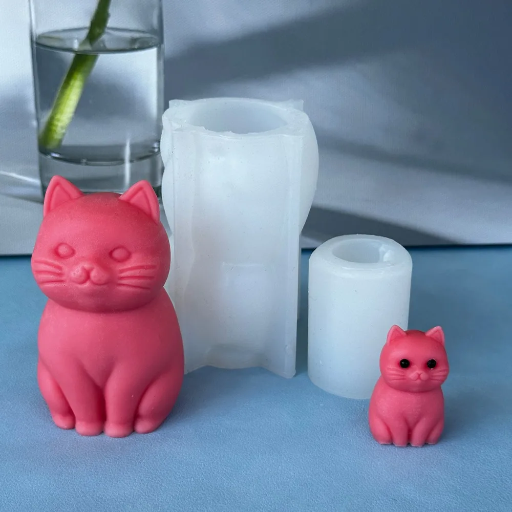 3D fat cat  Animal Silicone Ca - đánh giá và giá Soap Making Animal Fat