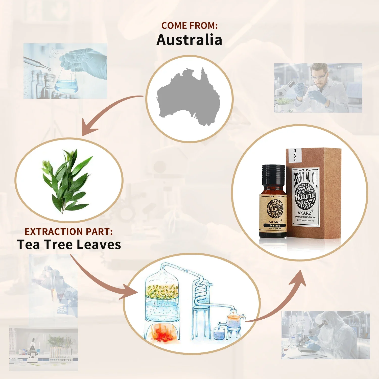 AKARZ Tinh Dầu Hương Thảo Mọc  - đánh giá và giá Soap Making Ingredient
