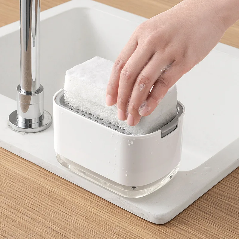 Soap Dispenser With Sponge Hol - đánh giá và giá Soap Making Tray