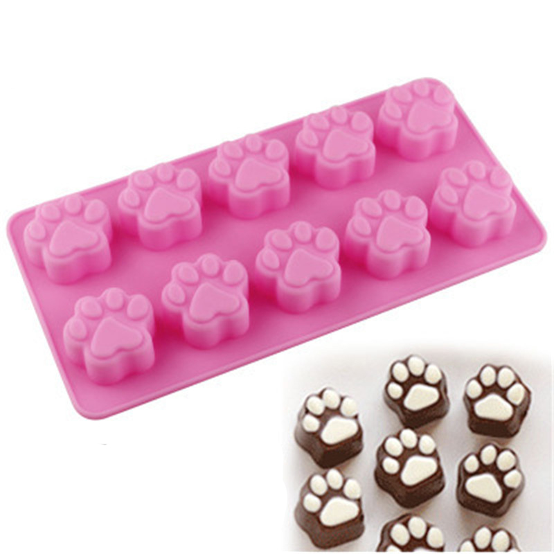 Cat Claw Shape Chocolate Silic - đánh giá và giá Soap Making Tray