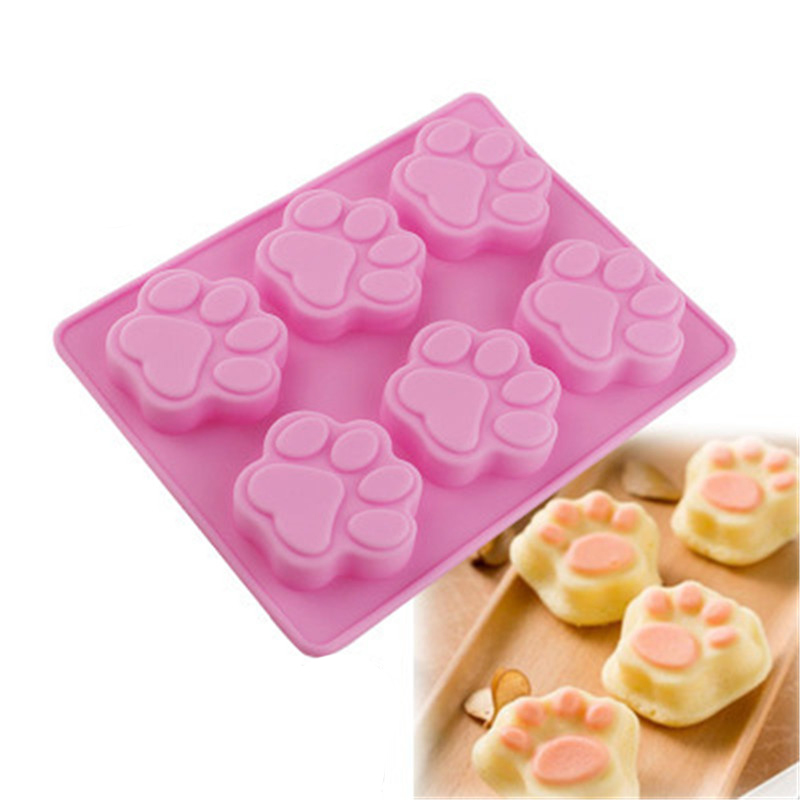 Cat Claw Shape Chocolate Silic - đánh giá và giá Soap Making Tray