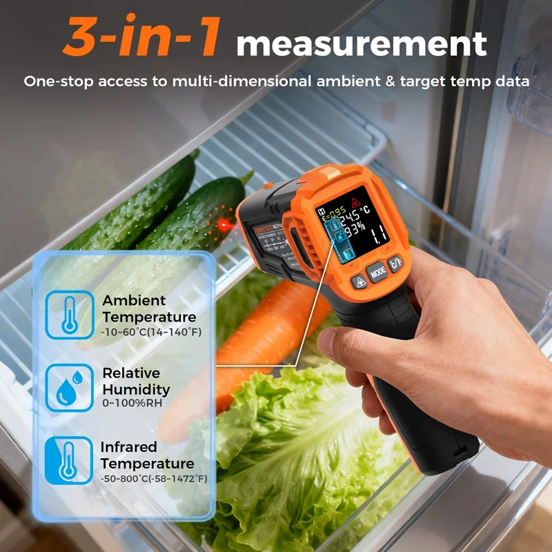 -50~380C Infrared Thermometer  - đánh giá và giá Soap Making Thermometer