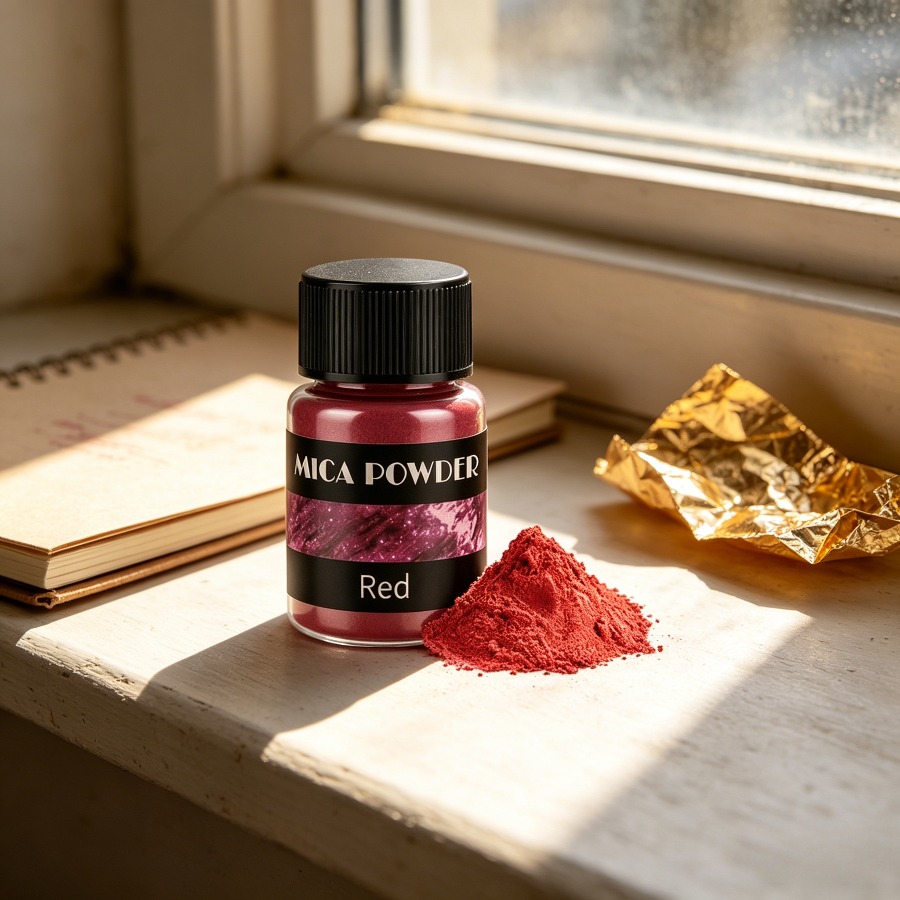 LEQU Happy And Fun Shimmer Red - đánh giá và giá Soap Making Ingredient