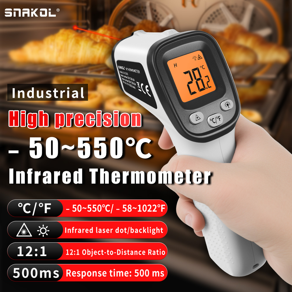 SNAKOL SK550B Digital Infrared - đánh giá và giá Soap Making Thermometer